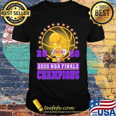 2020 nba finals los angeles lakers champions shirt