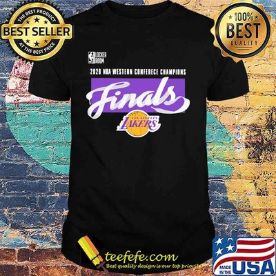 2020 nba western conference champions finals los angeles lakers shirt