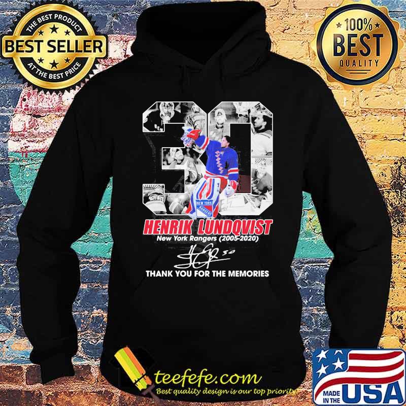 30 henrik lundqvist new york rangers 2005 2020 thank for the memories signature s Hoodie 30 henrik lundqvist new york rangers 2005 2020 thank for the memories signature s Hoodie