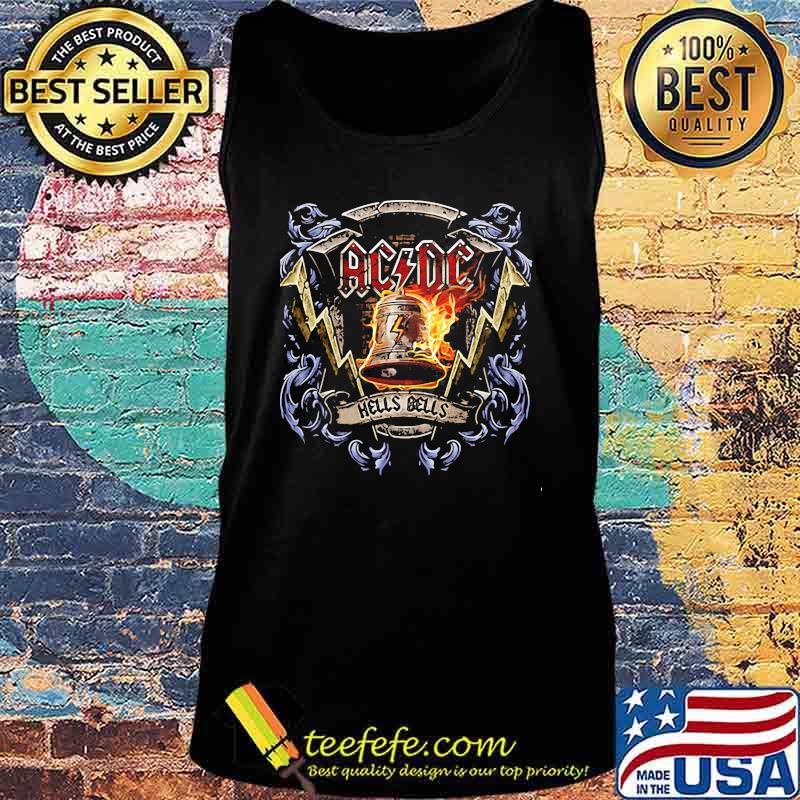 Acdc band hells bells fire vintage s Tank top Acdc band hells bells fire vintage s Tank top