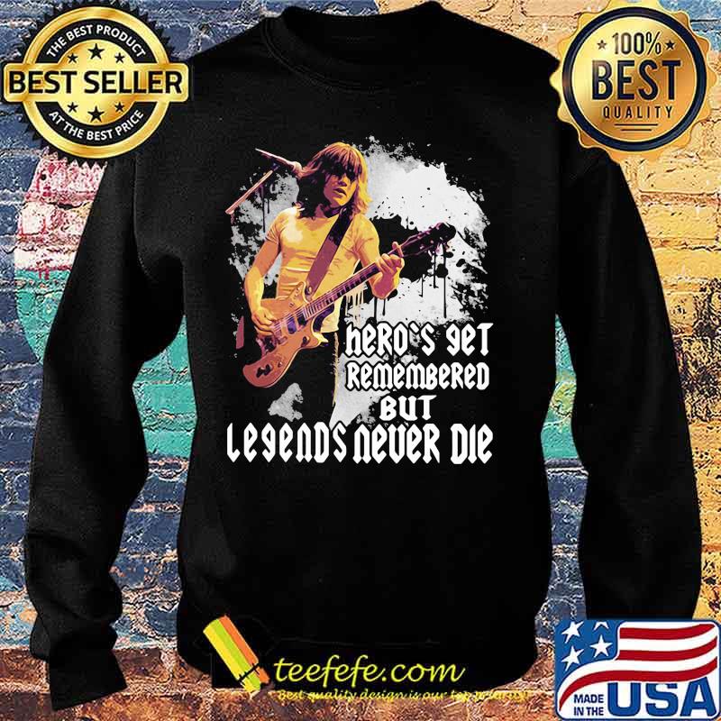 Acdc band heroes get remembered but legends never die s Sweater Acdc band heroes get remembered but legends never die s Sweater