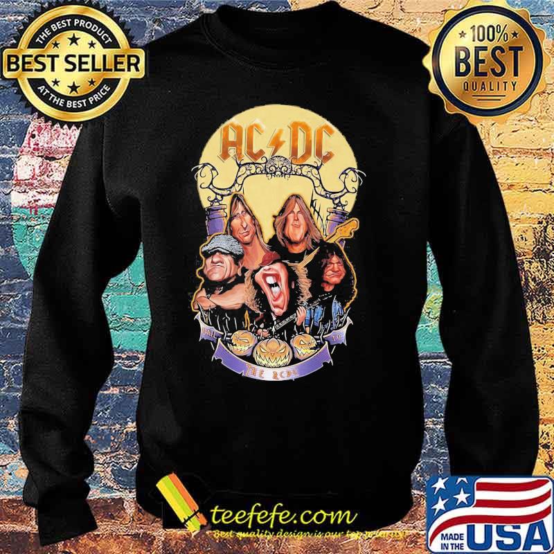 Acdc band members vintage happy halloween s Sweater Acdc band members vintage happy halloween s Sweater