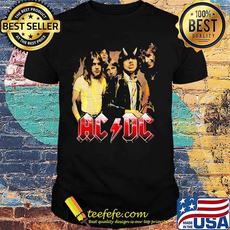 Acdc band members vintage shirt Acdc band members vintage shirt