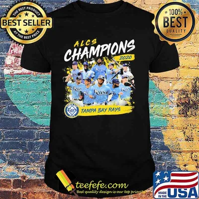 Alcs champions 2020 tampa bay rays shirt