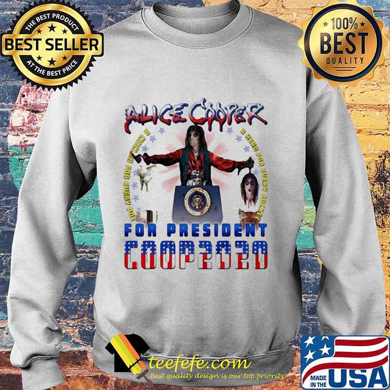 Alice cooper for president 2020 s Sweater Alice cooper for president 2020 s Sweater