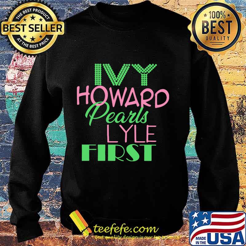 Alpha Kappa Alpha Ivy Howard Pearls Lyle First Shirt Sweater Alpha Kappa Alpha Ivy Howard Pearls Lyle First Shirt Sweater