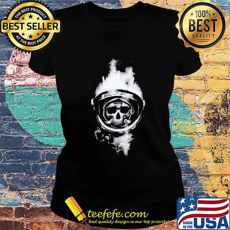 Astronaut skull oklahoma raiders s Ladies tee Astronaut skull oklahoma raiders s Ladies tee