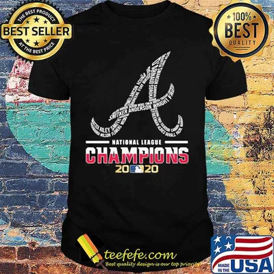 Atlanta braves  national league champions 2020 shirt