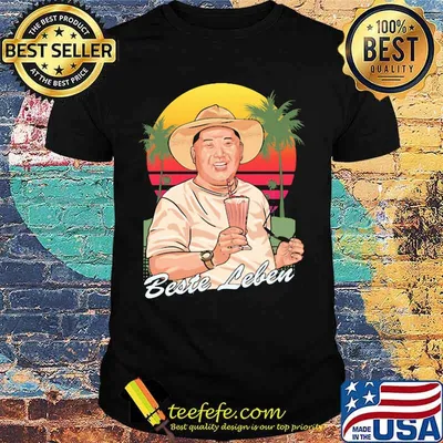 Beste leben vintage retro shirt