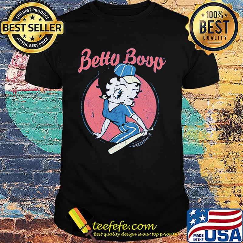 Betty boop baseball vintage shirt