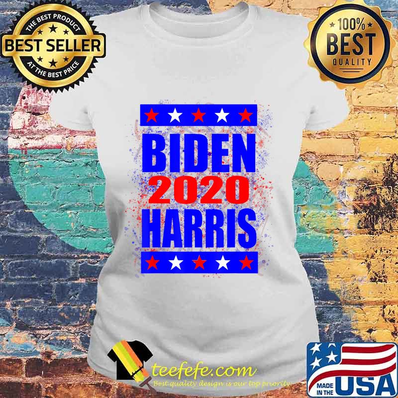 Biden Harris 2020 Patriotic Red White Blue T-Shirt Laides tee Biden Harris 2020 Patriotic Red White Blue T-Shirt Laides tee