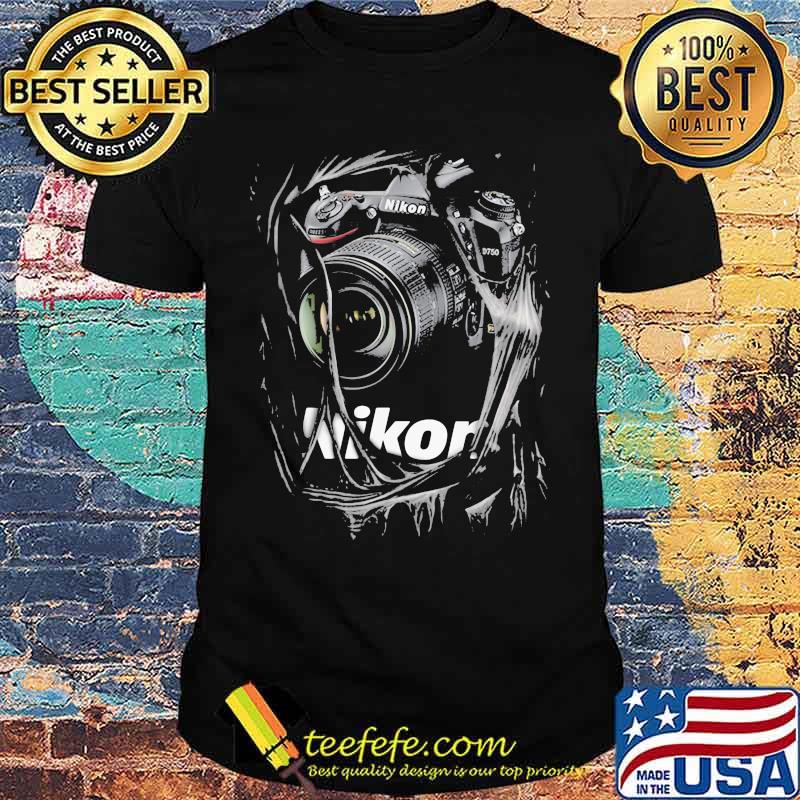 Blood inside camera nikon shirt
