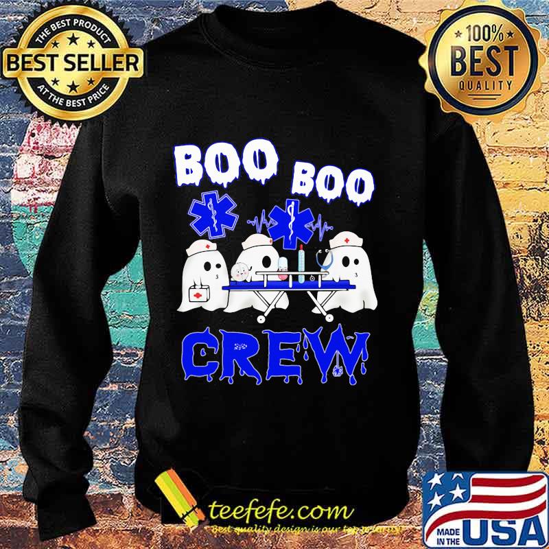 Caduceus beat ghost boo boo crew s Sweater Caduceus beat ghost boo boo crew s Sweater
