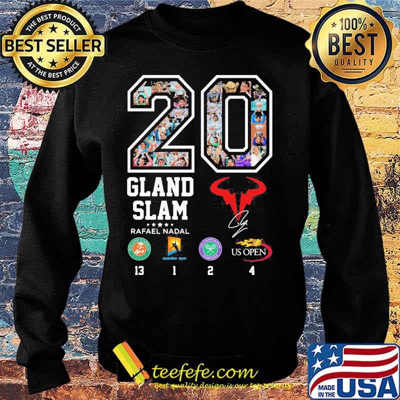 Champion 20 grand slam rafael nadal signature s Sweater Champion 20 grand slam rafael nadal signature s Sweater
