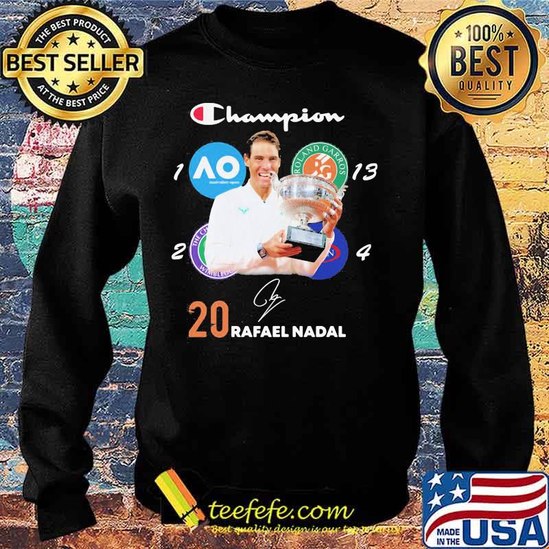Champion 20 rafael nadal signature s Sweater Champion 20 rafael nadal signature s Sweater