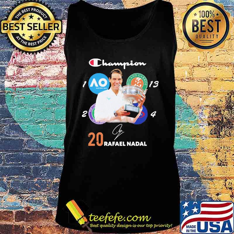 Champion 20 rafael nadal signature s Tank top Champion 20 rafael nadal signature s Tank top