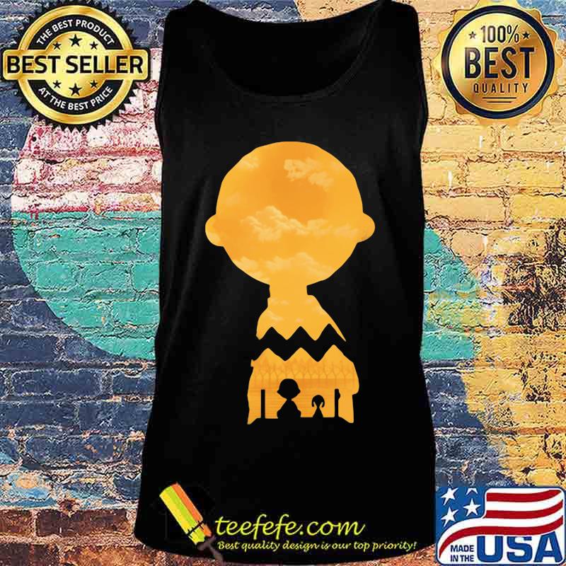 Charlie brown and snoopy sightseeing sky s Tank top Charlie brown and snoopy sightseeing sky s Tank top