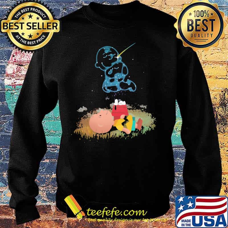 Charlie brown and snoopy sightseeing star wars s Sweater Charlie brown and snoopy sightseeing star wars s Sweater