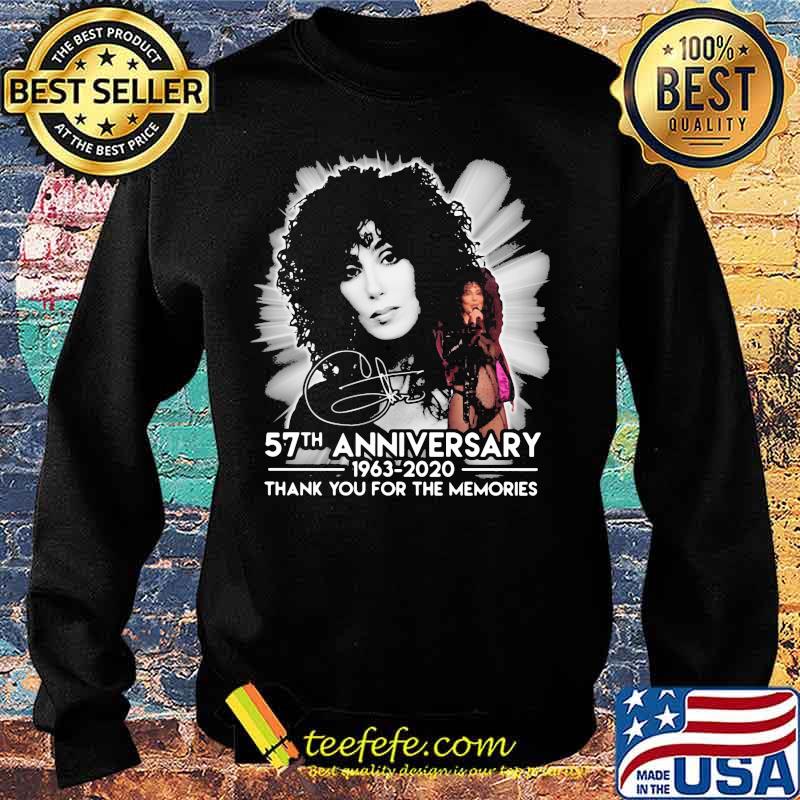 Cher 1980 57th anniversary 1963-2020 thank you for the memories signature s Sweater Cher 1980 57th anniversary 1963-2020 thank you for the memories signature s Sweater