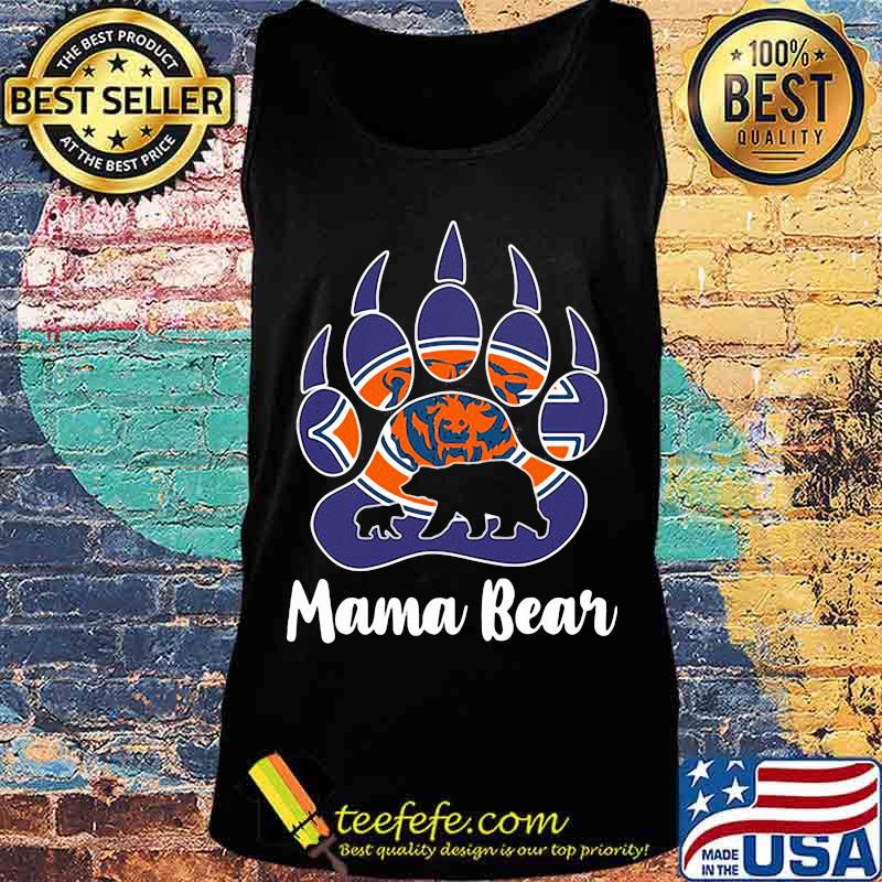 Chicago bear mama paw bear s Tank top Chicago bear mama paw bear s Tank top