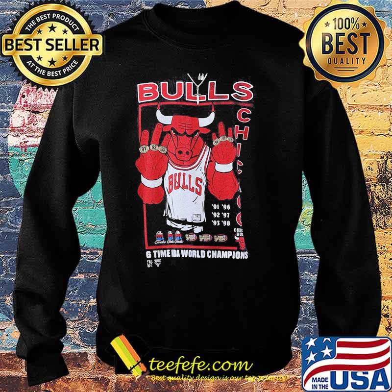 Chicago bulls 6 time nba world champions s Sweater Chicago bulls 6 time nba world champions s Sweater