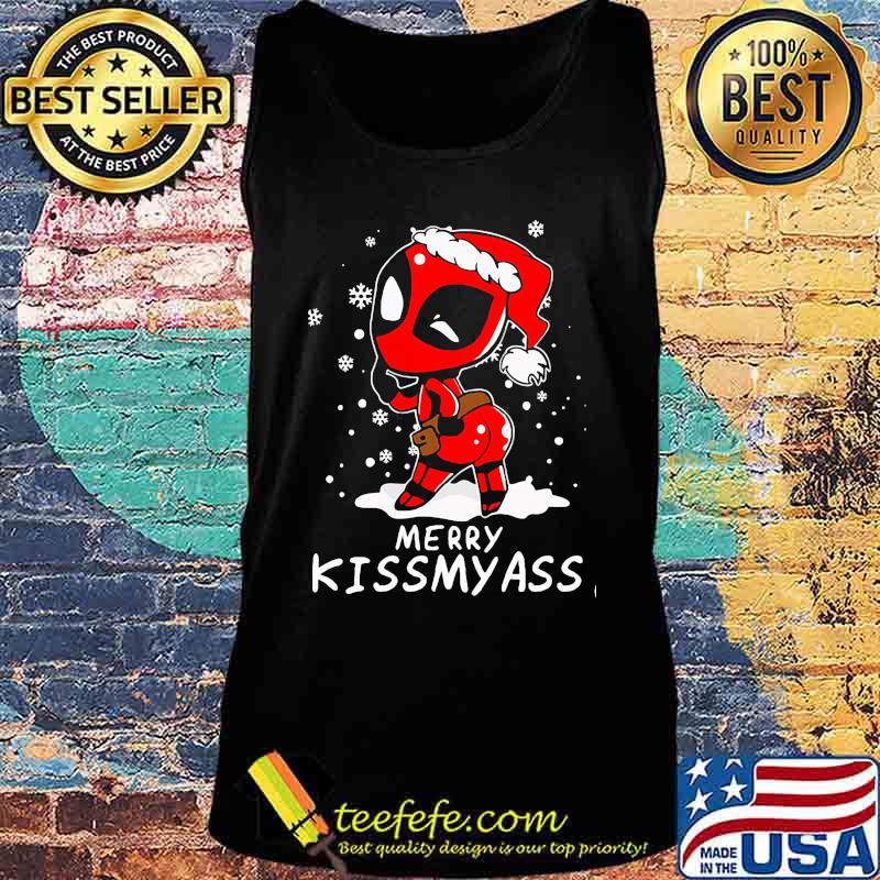 Christmas deadpool santa merry kissmyass s Tank top Christmas deadpool santa merry kissmyass s Tank top