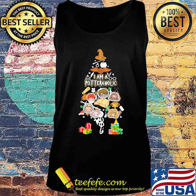 Christmas tree i am a potter aholic s Tank top Christmas tree i am a potter aholic s Tank top