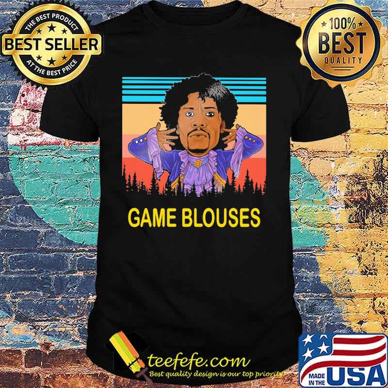Dave chappelle rick james game blouses vintage retro shirt