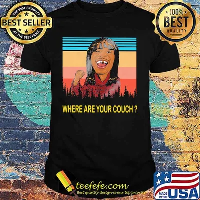 Dave chappelle rick james where are your couch vintage retro shirt