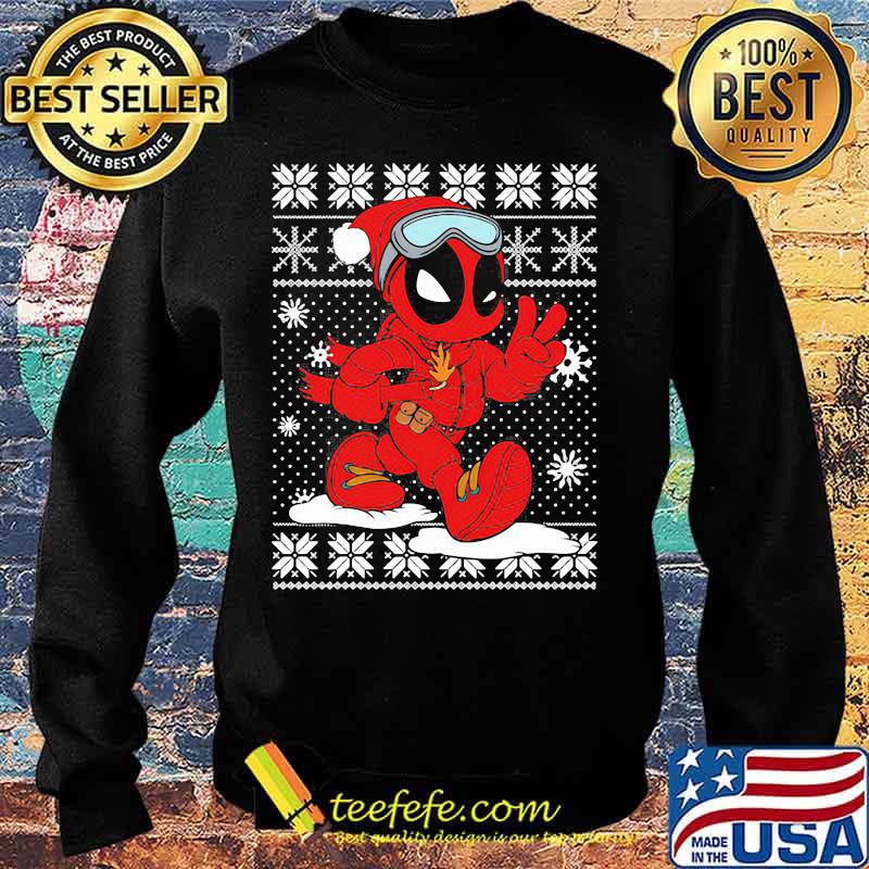 Deadpool cartoon ugly christmas s Sweater Deadpool cartoon ugly christmas s Sweater