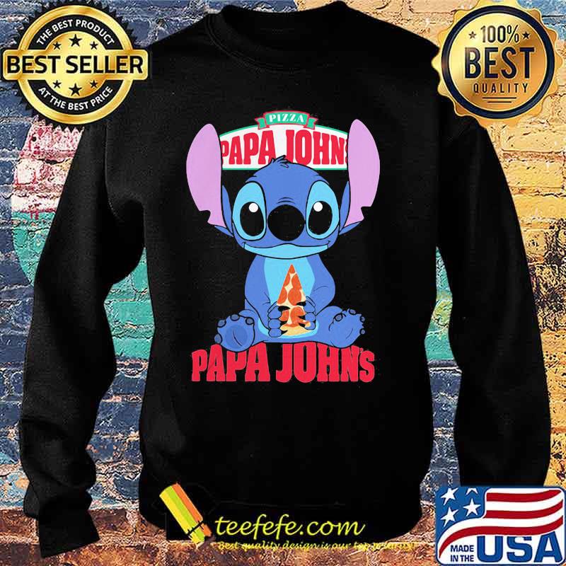Disney stitch papa john logo s Sweater Disney stitch papa john logo s Sweater