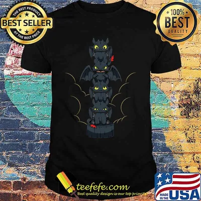 Disney toothless tree cartoon shirt