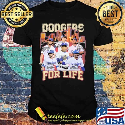 Dodgers for life shirt