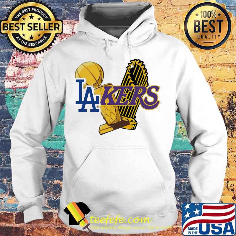 Dodgers Lakers 2020 World Champions Trophies Champions Shirt Hoodie Dodgers Lakers 2020 World Champions Trophies Champions Shirt Hoodie