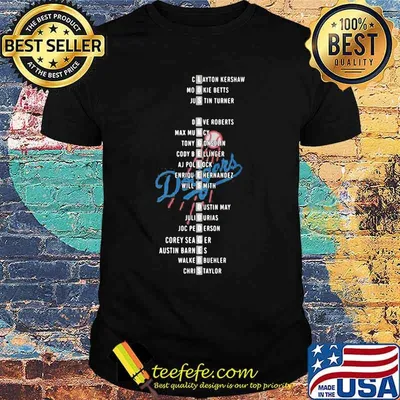 Dodgers world series champions 2020 baseball shirt