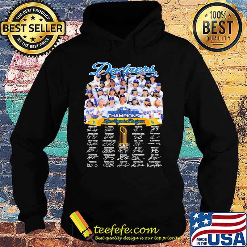 Dodgers world series champions los angeles signature s Hoodie Dodgers world series champions los angeles signature s Hoodie