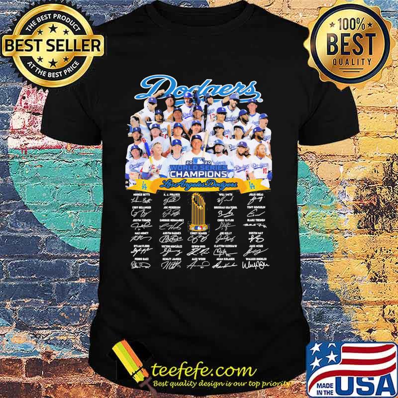 Dodgers world series champions los angeles signature shirt Dodgers world series champions los angeles signature shirt