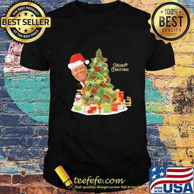 Donald Trump Merry Christmas Tree shirt