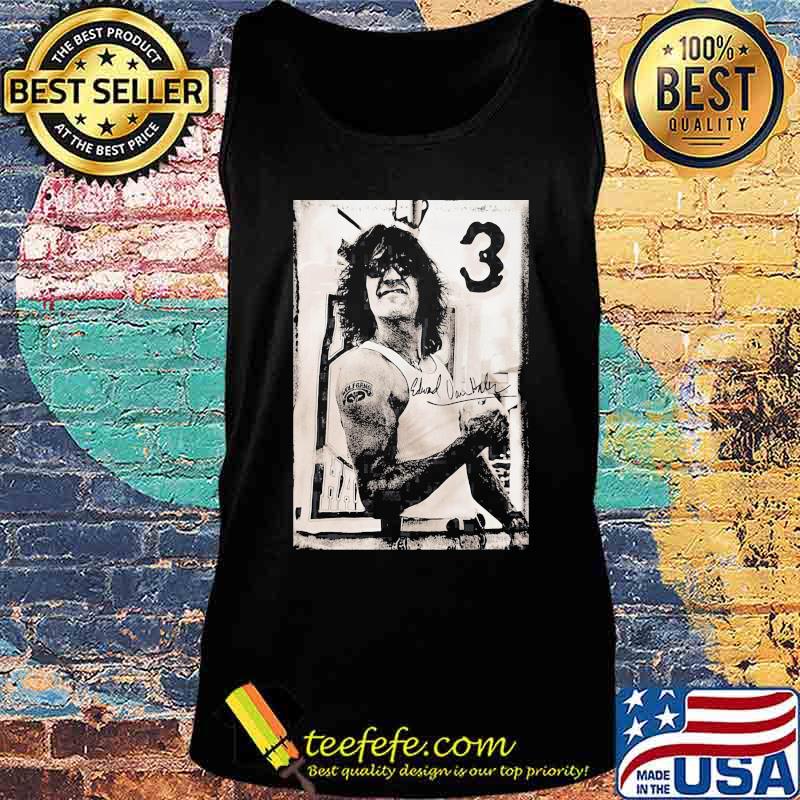 Eddie van halen 3 signature art vintage s Tank top Eddie van halen 3 signature art vintage s Tank top