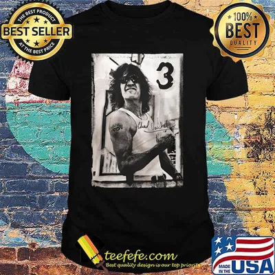 Eddie van halen 3 vintage signature shirt