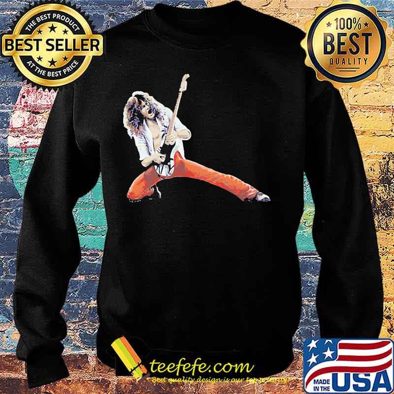 Eddie van halen playing guitar art s Sweater Eddie van halen playing guitar art s Sweater