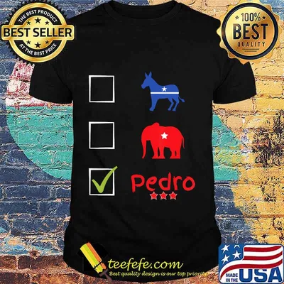 Election 2020 Don't Blame Me cause I Voted For Pedro shirt T-Shirt