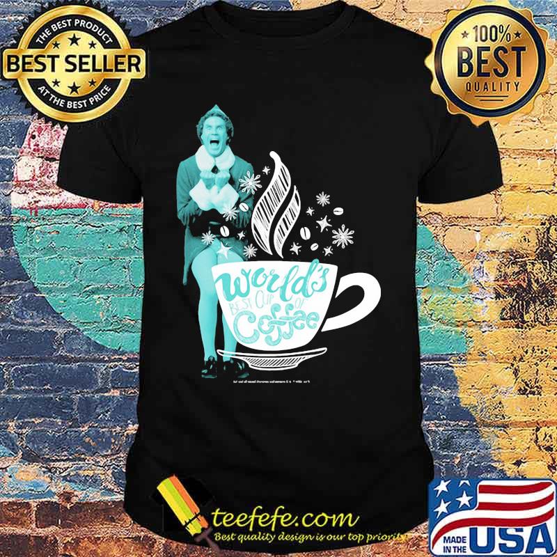 Elf world's best coffee christmas shirt