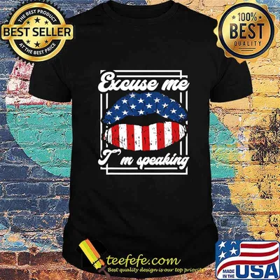 Excuse Me I'm Speaking Funny Kamala Harris Joe Biden Trump T-Shirt