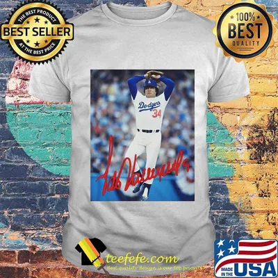 Fernando Valenzuela 1981 World Series Champion Los Angeles Dodgers Shirt