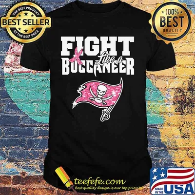 Fight like a buccaneer breast cancer awareness shirt