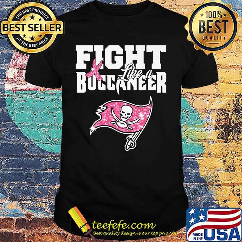 Fight like a buccaneer breast cancer awareness shirt