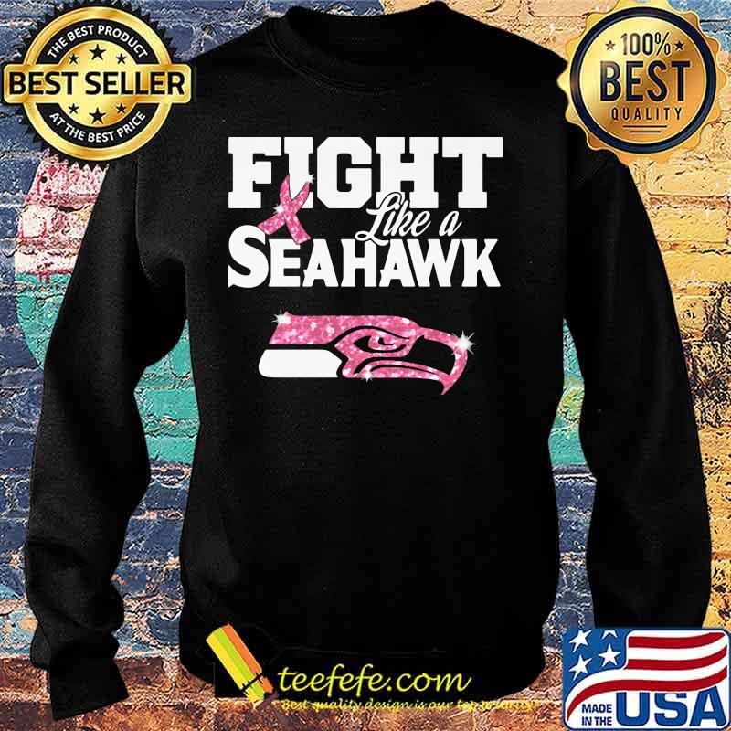 Fight like a seahawk breast cancer awareness s Sweater Fight like a seahawk breast cancer awareness s Sweater