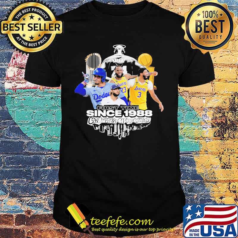 First time since 1988 los angeles city of champions shirt