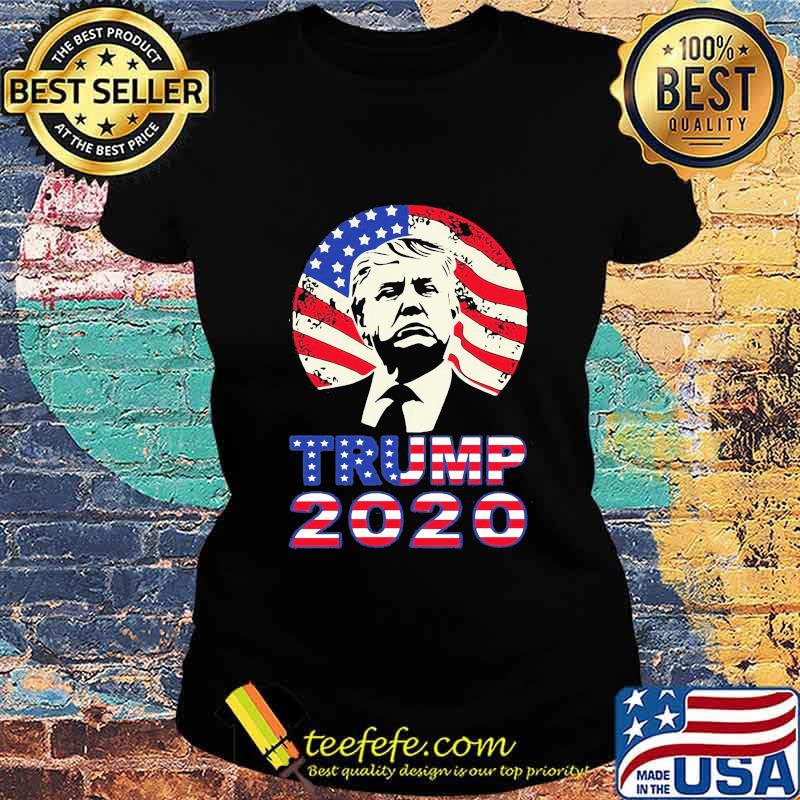 Flag american trump 2020 s Ladies tee Flag american trump 2020 s Ladies tee